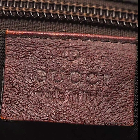 M GUCCI Supreme Wine Leather Oversized Messenger Top Zip Bag With: DUST BAG - Picture 14 of 16